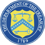 (THE DEPARTMENT OF THE TREASURY LOGO)
