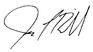 cfo signature