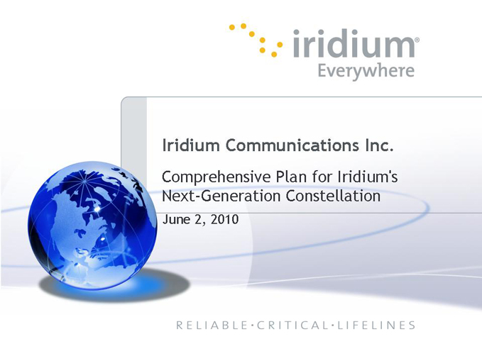 iridium communications inc