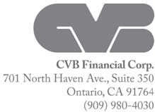 CVB FINANCIAL CORP LETTERHEAD