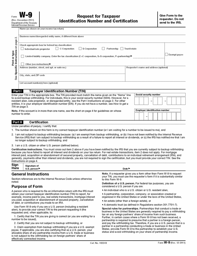 How do you properly complete IRS form W-8BEN?