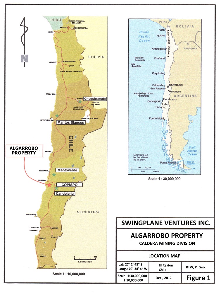 Algarrobo Property Location Map