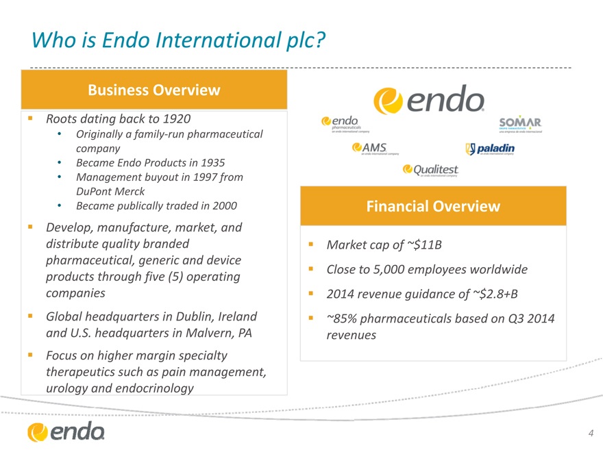 endo international plc founder