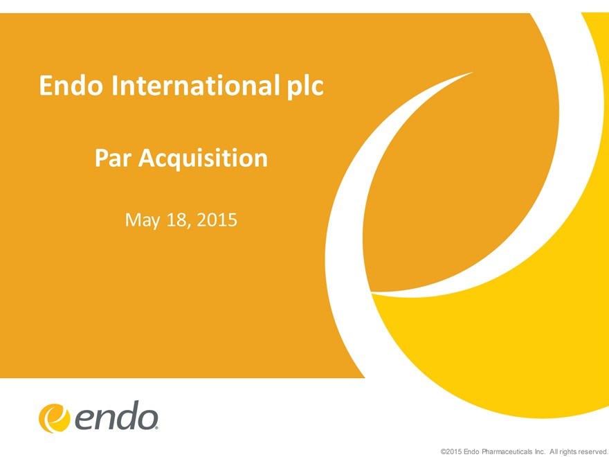 endo international plc and 3d printing