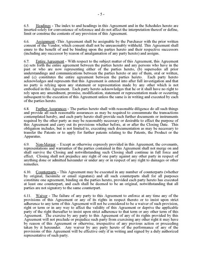 Patent Purchase Agreement Devipak OY - Exhibit 10.5_Page_5.jpg