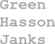 (GREEN HASSON JANKS LOGO)