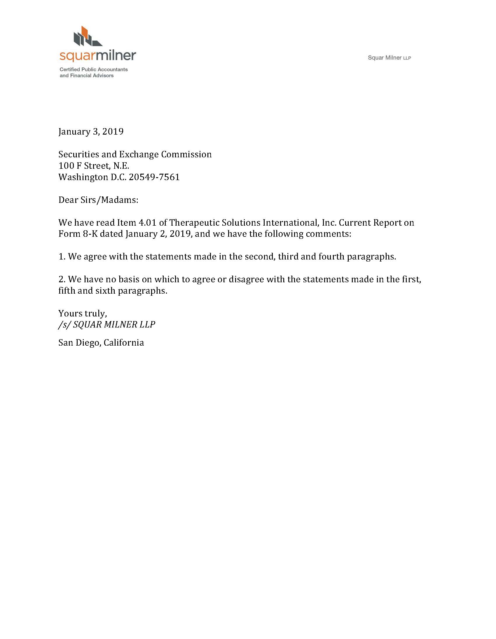 TSI SEC letter - Squar Milner 1-3-2019.jpg