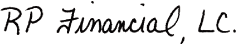 -S- RP FINANCIAL, LC.